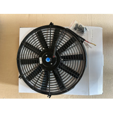 Вентилятор 14" (355,6 mm), 24B, 120W, PULL, прямые лопасти, L - type